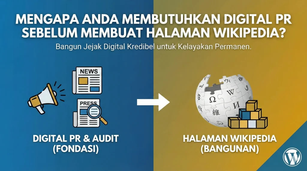 Mengapa Anda Membutuhkan Digital Pr Sebelum Membuat Halaman Wikipedia?